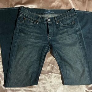 7 For All Mankind *vintage* dark blue, bootcut jeans 💙💙 good condition!!